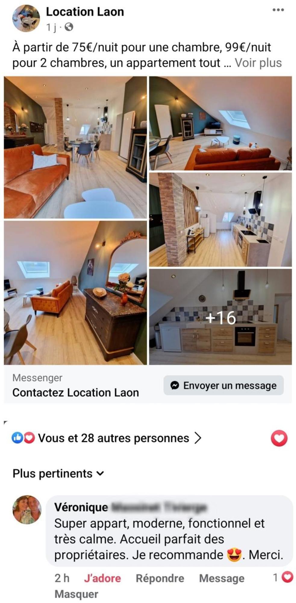 Le Colombier Daire Laon Dış mekan fotoğraf
